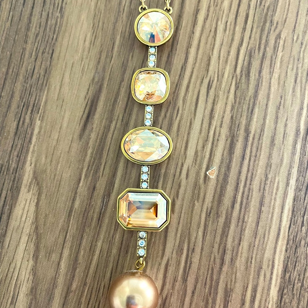 Touchstone Crystal long pendant